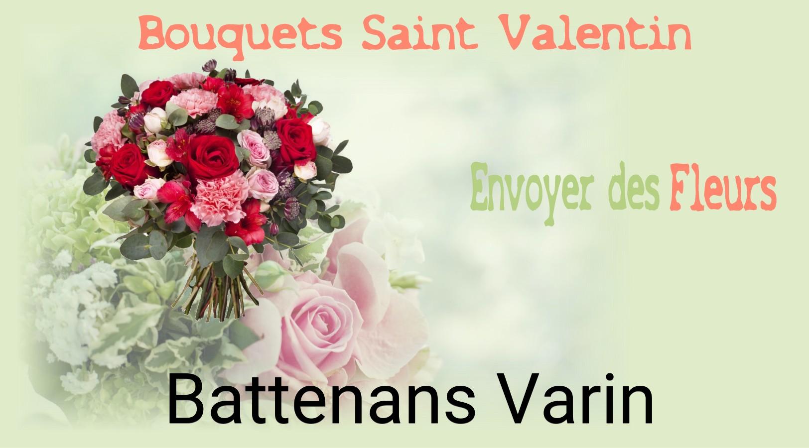 Roses de Saint-Valentin livrées à Battenans-Varin
